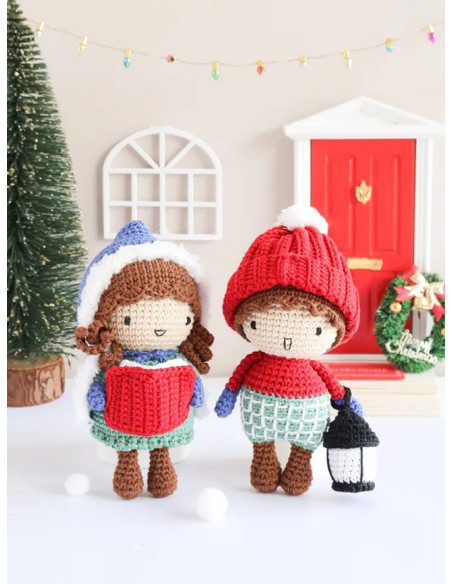 Boek poppen & amigurumi's voor een zo Britse kerst