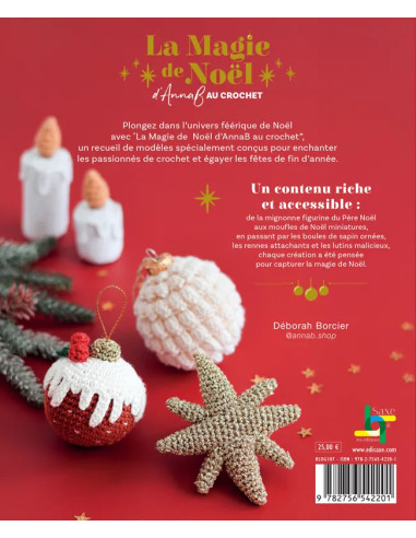 Boek De magie van Kerstmis van AnnaB in haakwerk
