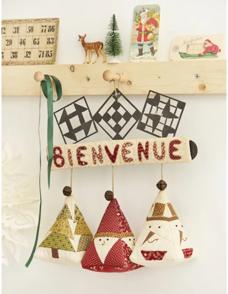 Boek een kerst in patchwork