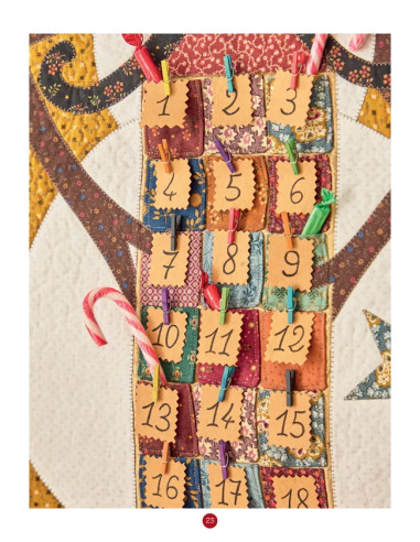 Boek een kerst in patchwork
