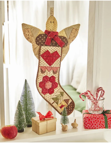 Boek een kerst in patchwork