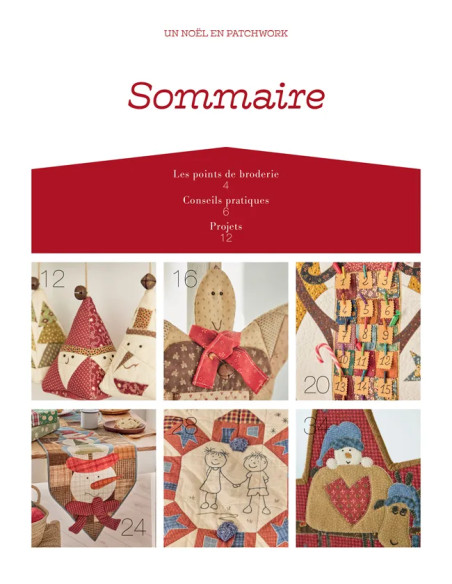 Boek een kerst in patchwork