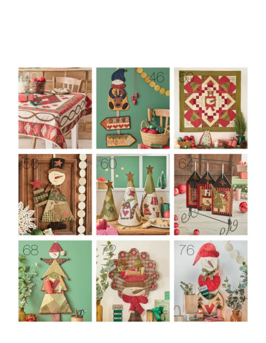 Boek een kerst in patchwork