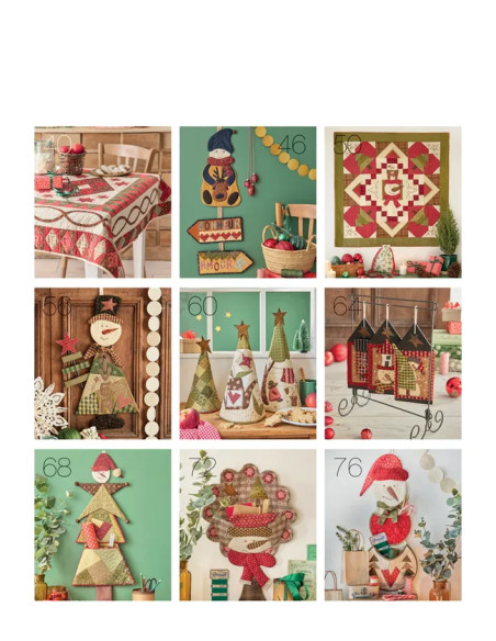 Boek een kerst in patchwork