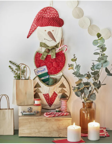 Boek een kerst in patchwork