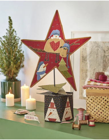 Boek een kerst in patchwork