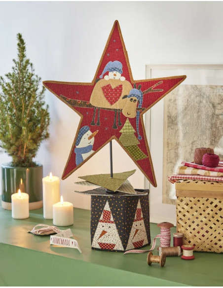 Boek een kerst in patchwork