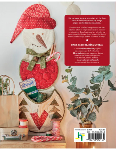 Boek een kerst in patchwork