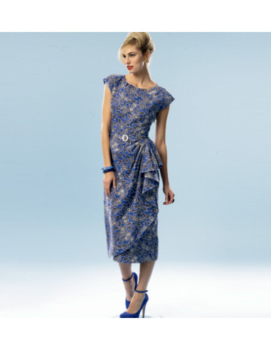 Jurkpatroon en riem - Butterick 5880