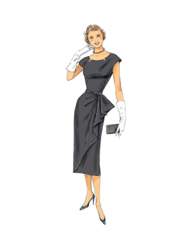 Jurkpatroon en riem - Butterick 5880