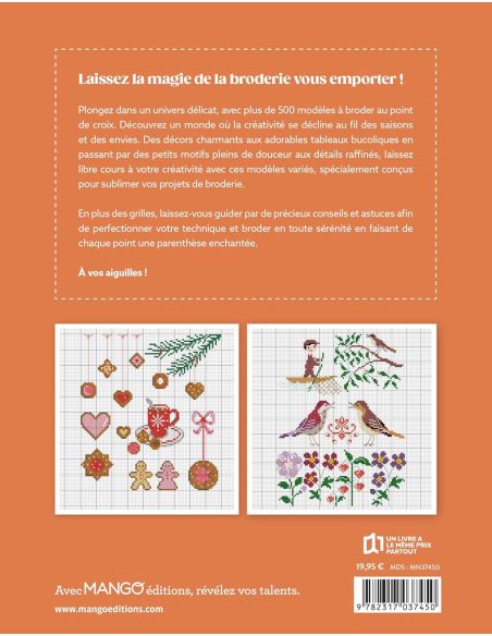 Betoverd borduurboek - 500 borduurpatronen