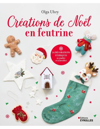 Boek met kerstcreaties van vilt