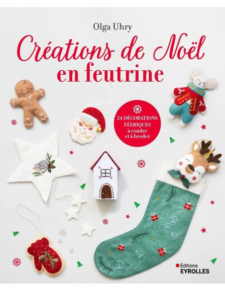 Boek met kerstcreaties van vilt