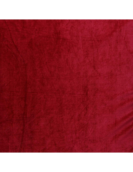 Stretch fluweel stof - Rood