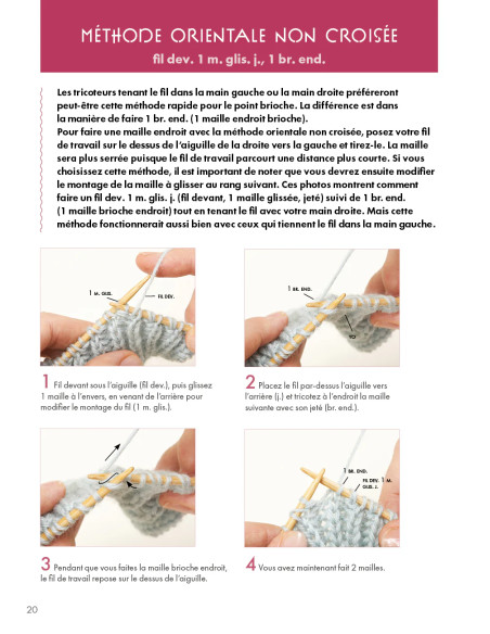 Boek de essentiële gids voor brioche breien