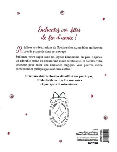Boek met kerstcreaties van vilt