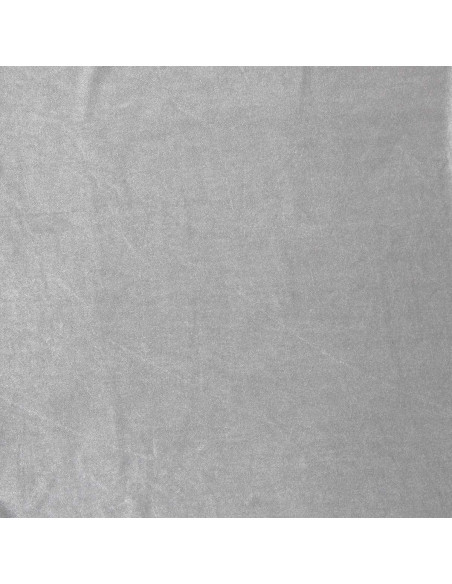 Stretch fluweel stof - Zilver