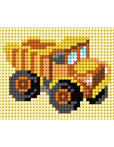 Canvas kit voor kinderen - De vrachtwagen