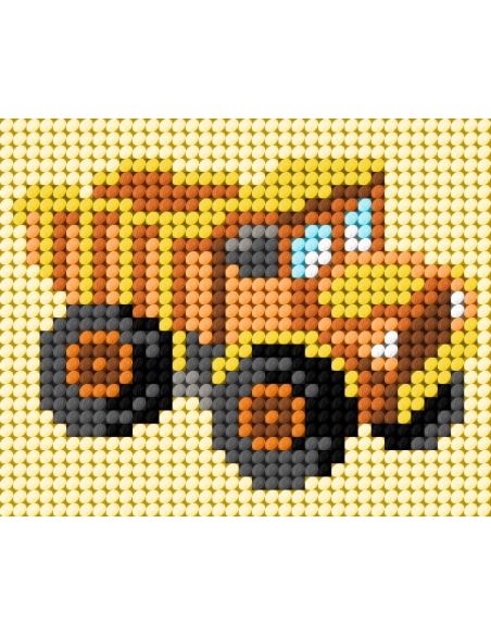 Canvas kit voor kinderen - De vrachtwagen