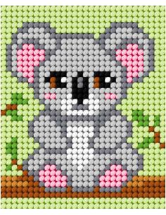 Canvas kit kind - Kleine koala