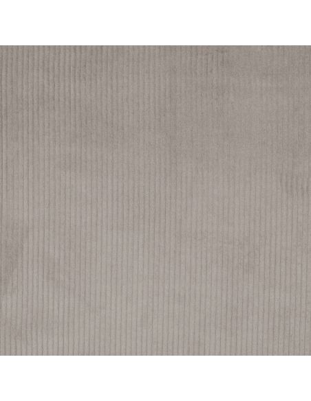 Katoenen ribfluweel stof - Taupe