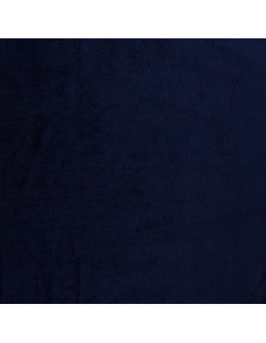 Stretch fluweelstof - Marineblauw
