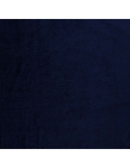 Stretch fluweelstof - Marineblauw