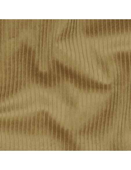 Katoenen ribfluweel stof - Oud goud