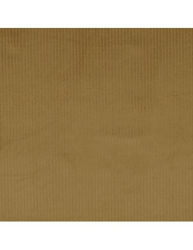 Katoenen ribfluweel stof - Oud goud
