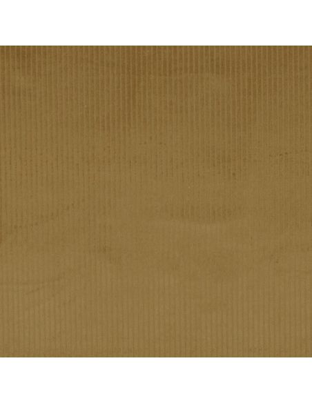 Katoenen ribfluweel stof - Oud goud