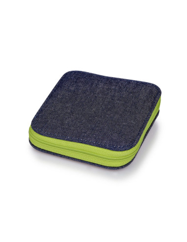 Naaibenodigdheden - Jeans met groene sluiting