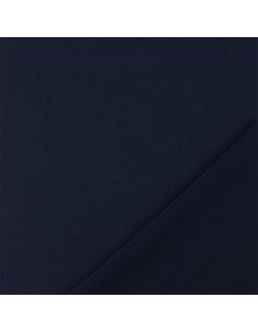 Scuba-stof met perzikhuid-effect - Marineblauw 2