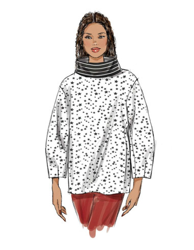 Bovenstuk patroon - Vogue 9330