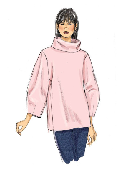 Bovenstuk patroon - Vogue 9330