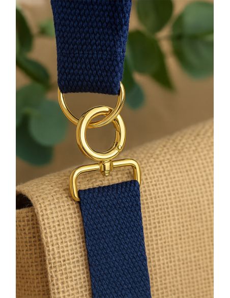 Ronde draaibare musketonhaak - Goud 40 x 20 mm