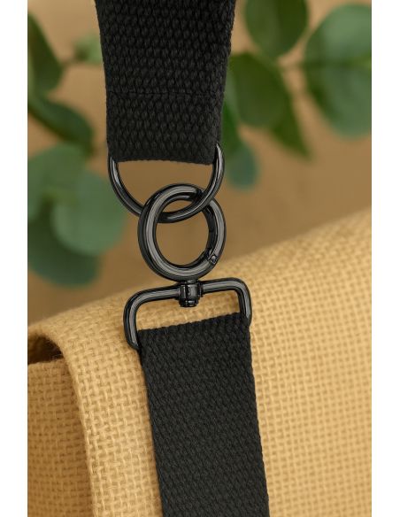 Ronde draaibare musketonhaak - Geweerloop 40 x 20 mm
