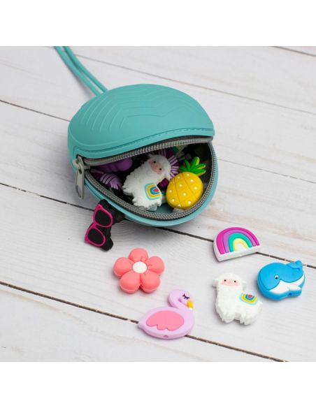 Ronde opbergtas voor brei-accessoires