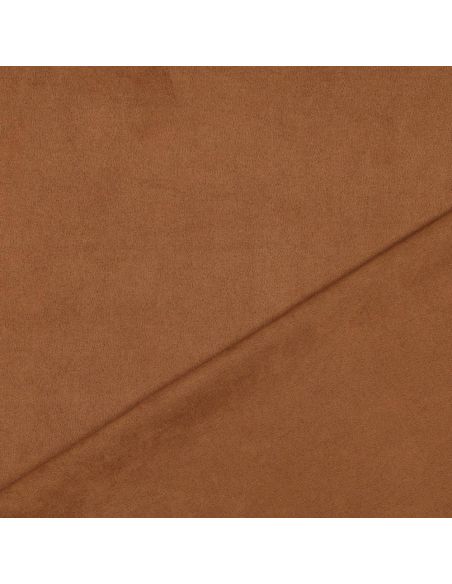 Stretch suèdine stof - Camel