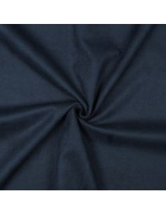 Stretch suèdine stof - Marineblauw