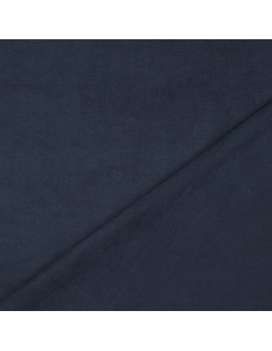 Stretch suèdine stof - Marineblauw