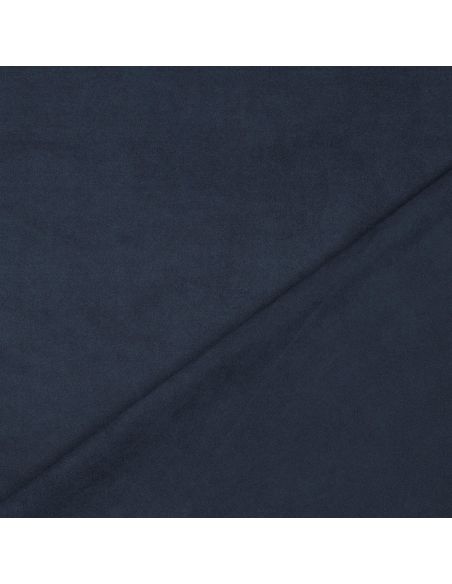 Stretch suèdine stof - Marineblauw