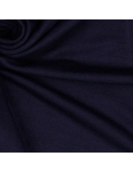 Tencel modal jersey stof - Marineblauw