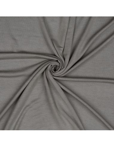 Tencel modal jersey stof - Lichtgrijs