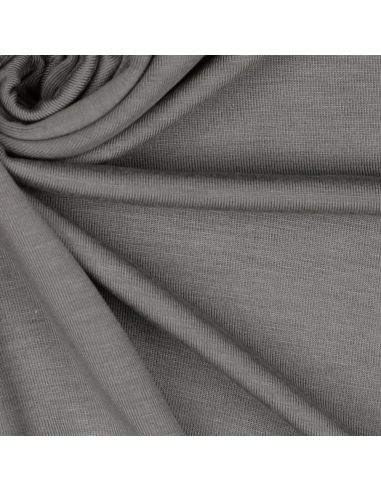 Tencel modal jersey stof - Lichtgrijs