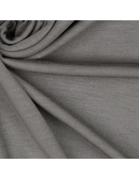 Tencel modal jersey stof - Lichtgrijs
