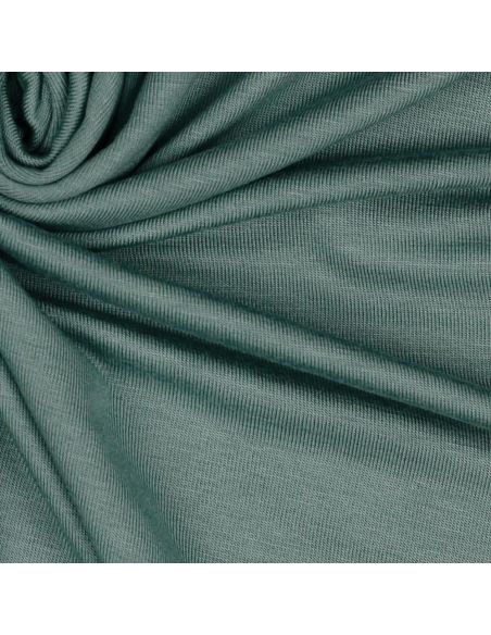 Tencel modal jersey stof - Groengrijs