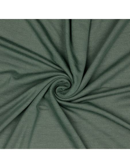 Tencel modal jersey stof - Varen groen