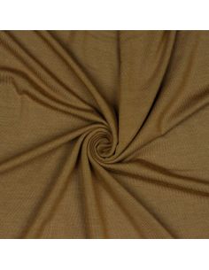 Tencel modal jersey stof - Lichtbruin