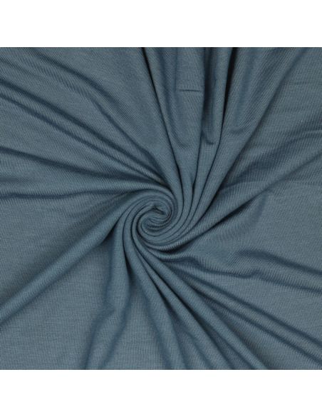 Tencel modal jersey stof - Jeansblauw