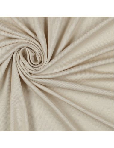 Tencel modal jersey stof - Beige